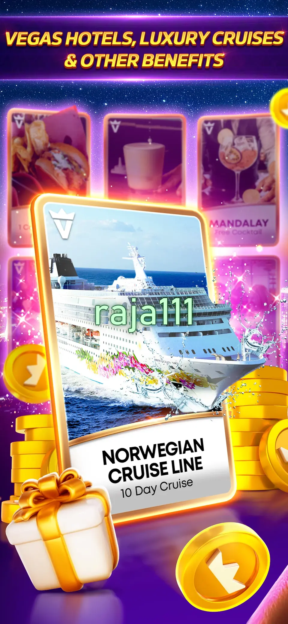raja111 Tangkapan Layar - APK Resmi